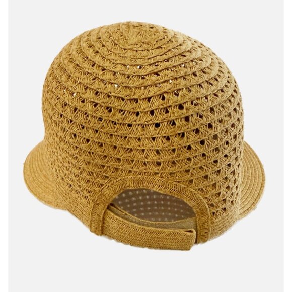 SAN DIEGO HAT Face Saver Cap UBM4481OSXBK Adjustable in Toast - Picture 7 of 12